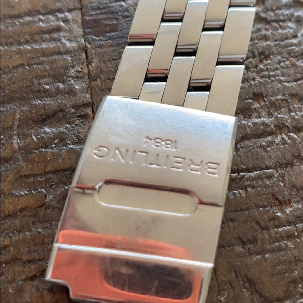 Breitling chain link bracelet watchband